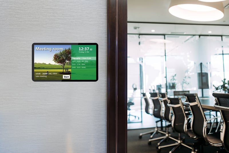 Hospitality digital signage