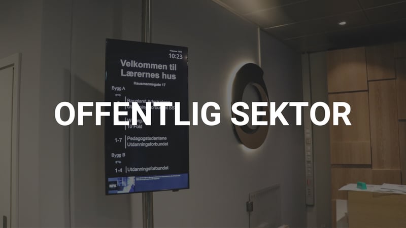 Offentlig sektor