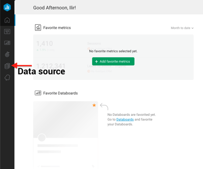 Set up Datasource