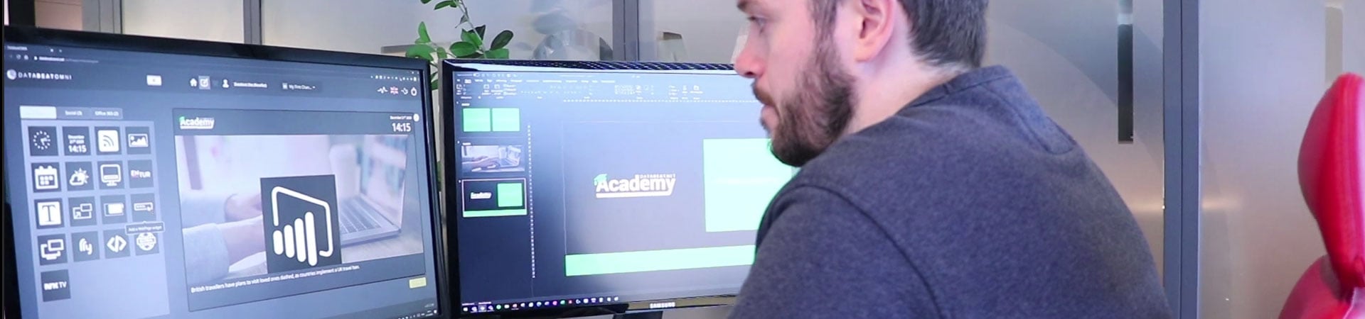 Infoskjerm programvare Infoskjerm programvare