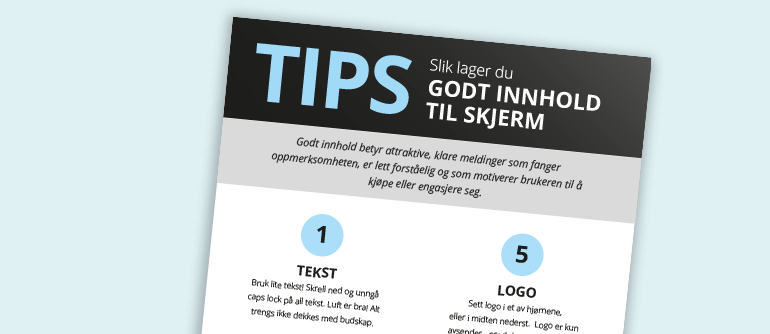 8-tips-til-godt-innhold-digital-signage