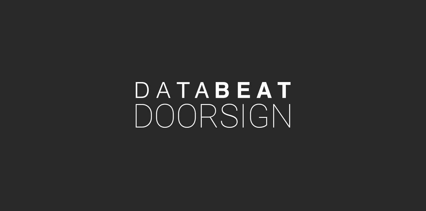 databeatdoorsign